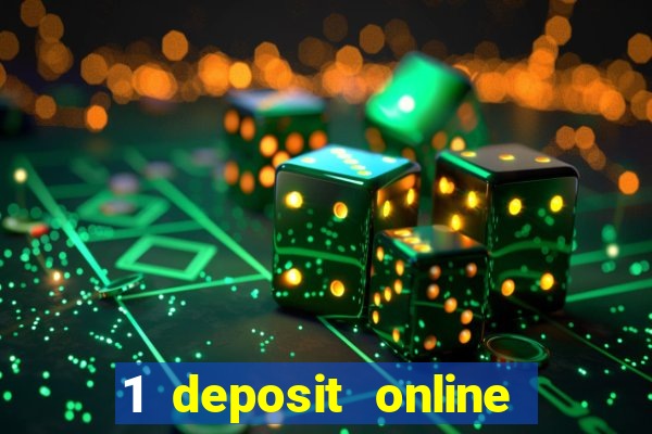 1 deposit online casino nz 2019