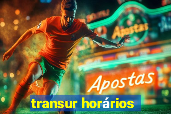 transur horários