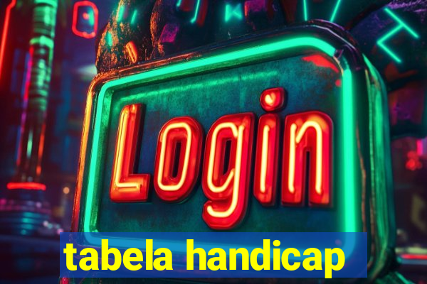 tabela handicap