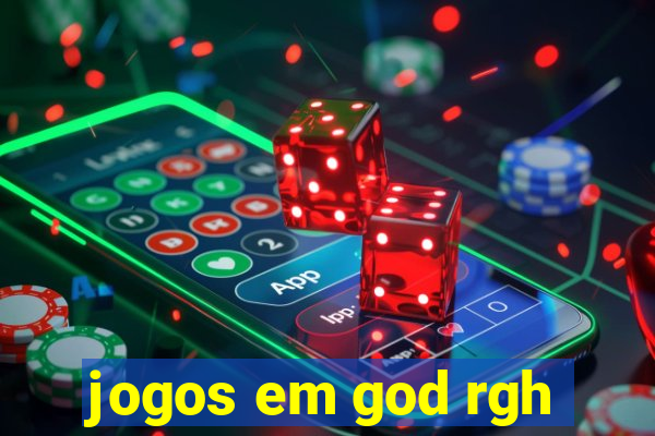 jogos em god rgh