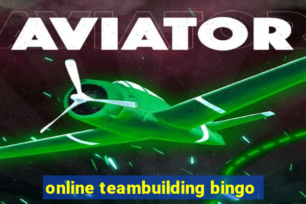 online teambuilding bingo