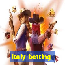 italy betting