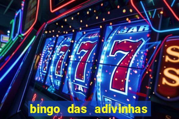 bingo das adivinhas para imprimir