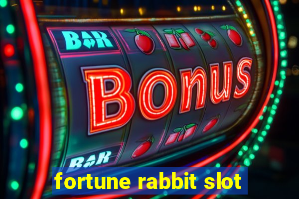 fortune rabbit slot