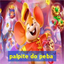 palpite do peba