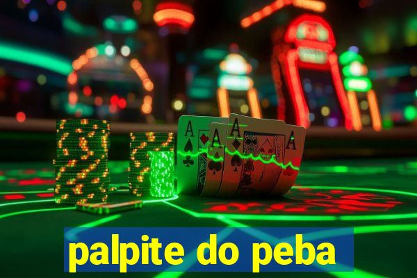 palpite do peba