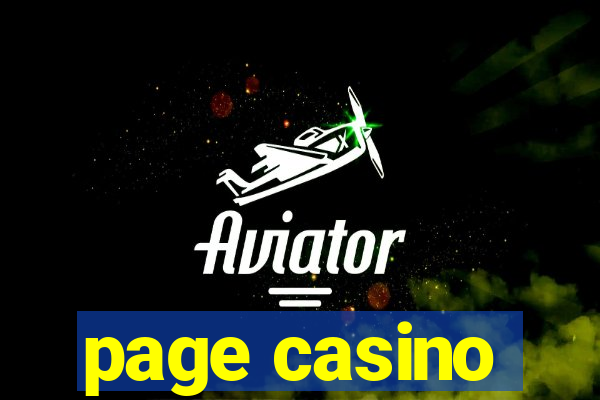 page casino