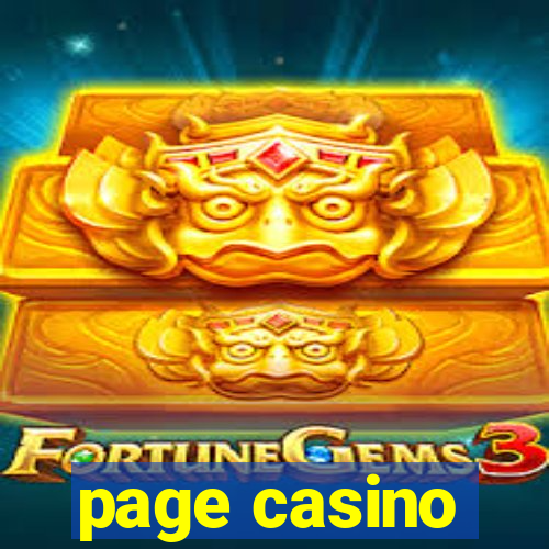 page casino