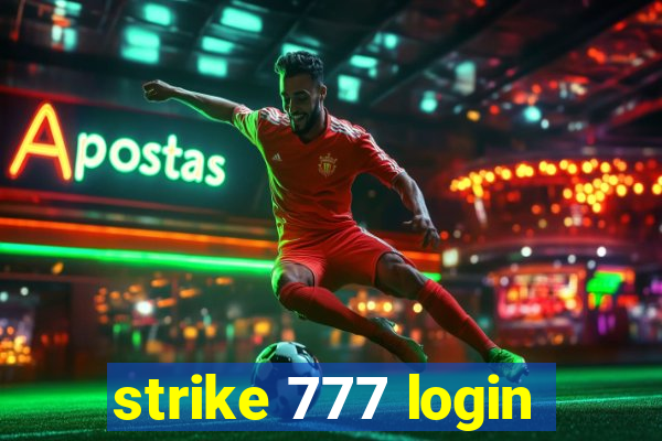 strike 777 login