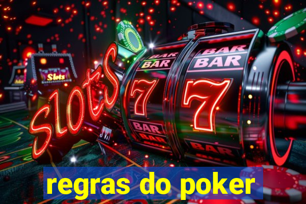 regras do poker