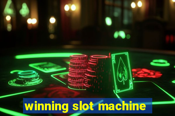 winning slot machine