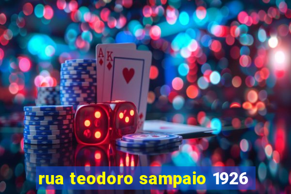 rua teodoro sampaio 1926