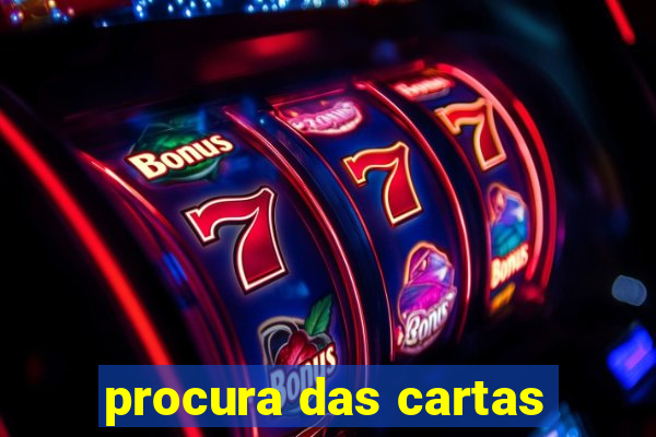 procura das cartas