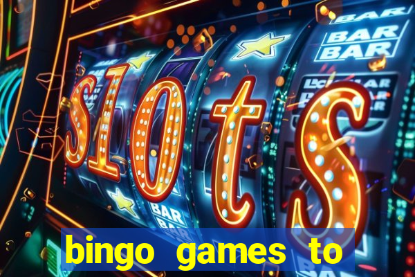 bingo games to play for free