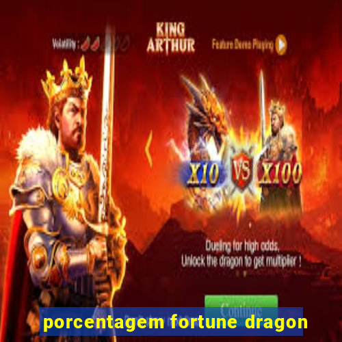 porcentagem fortune dragon