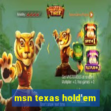 msn texas hold'em