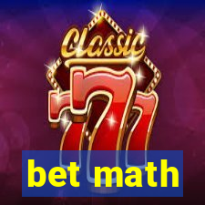 bet math