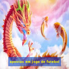 apostas em jogo de futebol