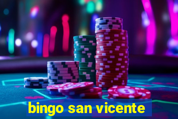 bingo san vicente