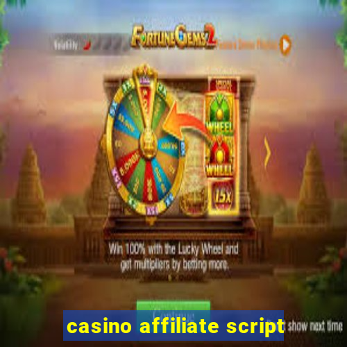 casino affiliate script