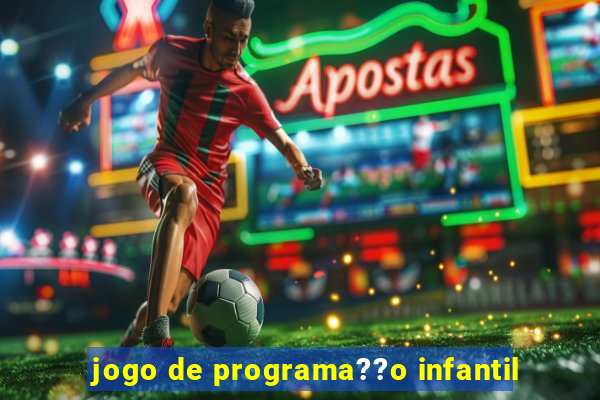 jogo de programa??o infantil