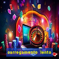 carregamento lento do aparelho