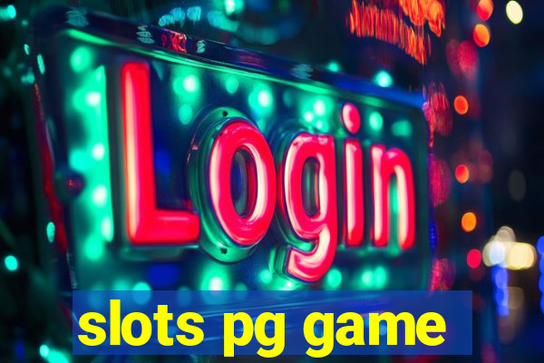 slots pg game