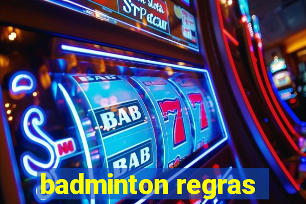 badminton regras