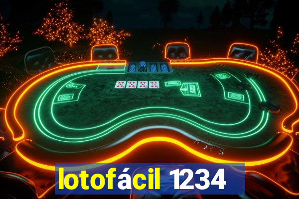 lotofácil 1234