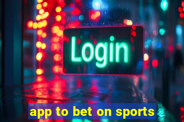 app to bet on sports