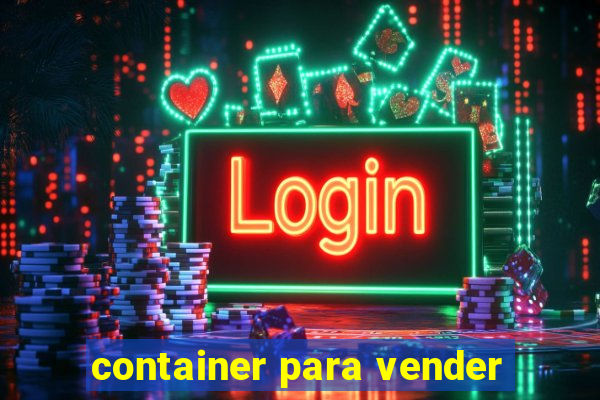 container para vender