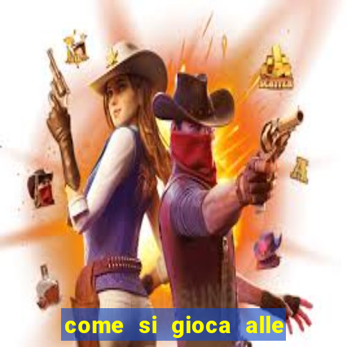 come si gioca alle slot machine