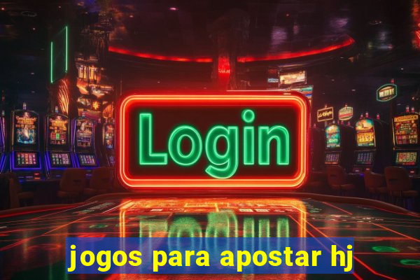 jogos para apostar hj