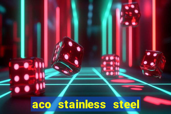 aco stainless steel slot drain