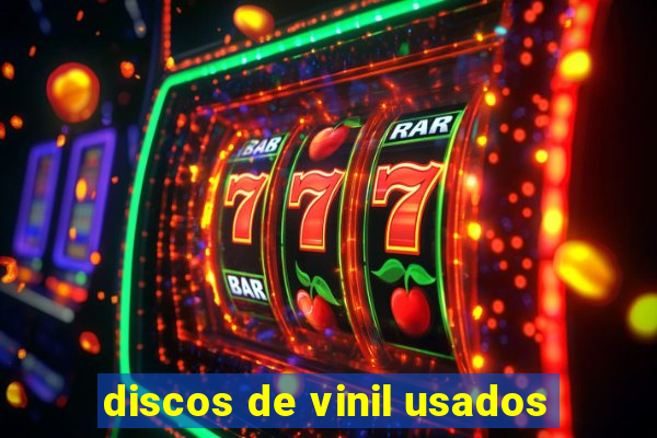 discos de vinil usados