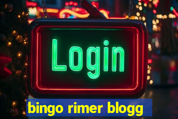 bingo rimer blogg