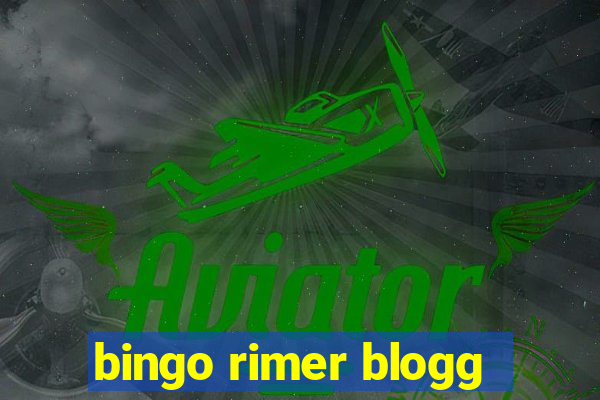 bingo rimer blogg