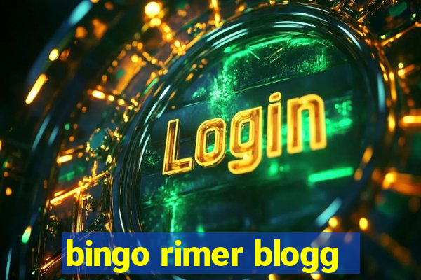 bingo rimer blogg