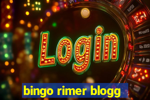 bingo rimer blogg