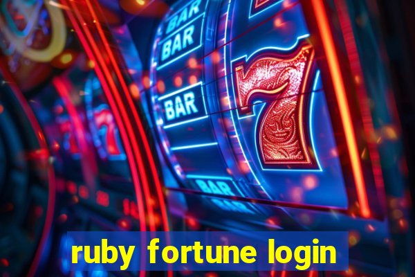 ruby fortune login