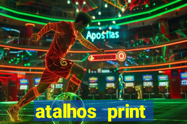 atalhos print screen windows