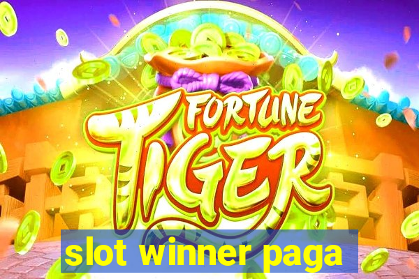 slot winner paga