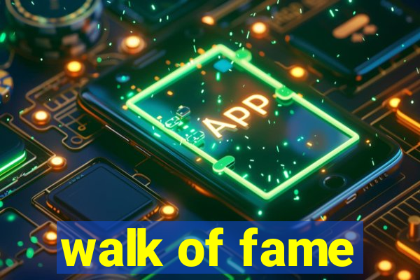 walk of fame