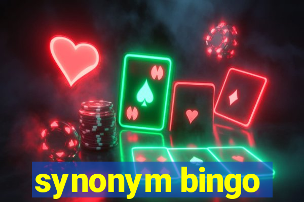 synonym bingo