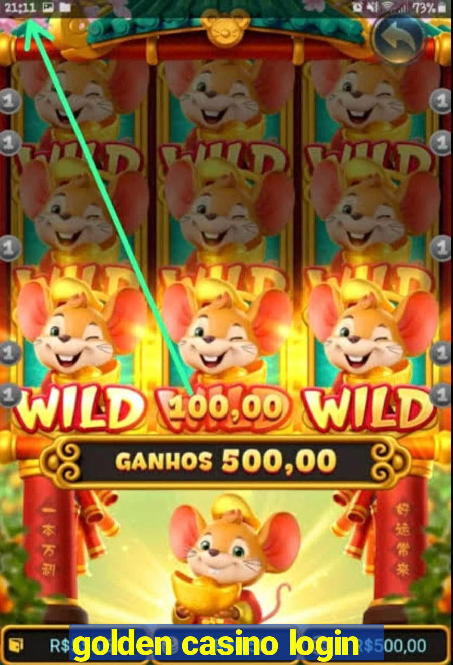 golden casino login