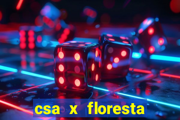 csa x floresta onde assistir