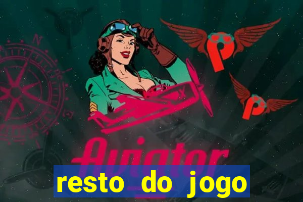 resto do jogo placar atual