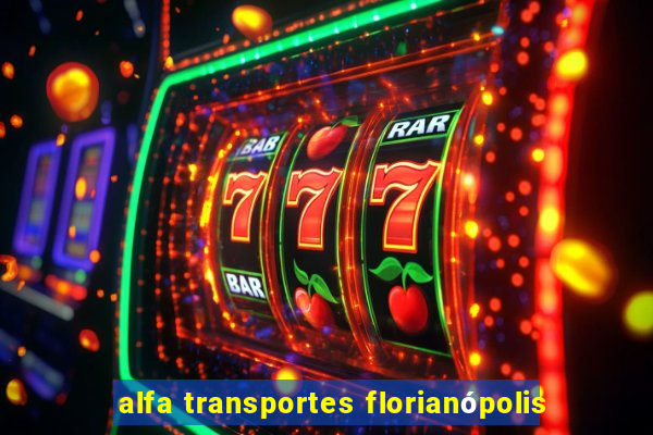 alfa transportes florianópolis