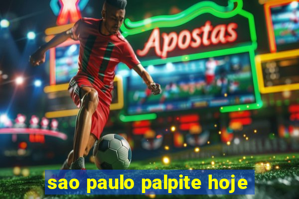 sao paulo palpite hoje