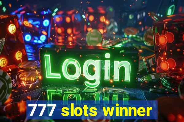 777 slots winner